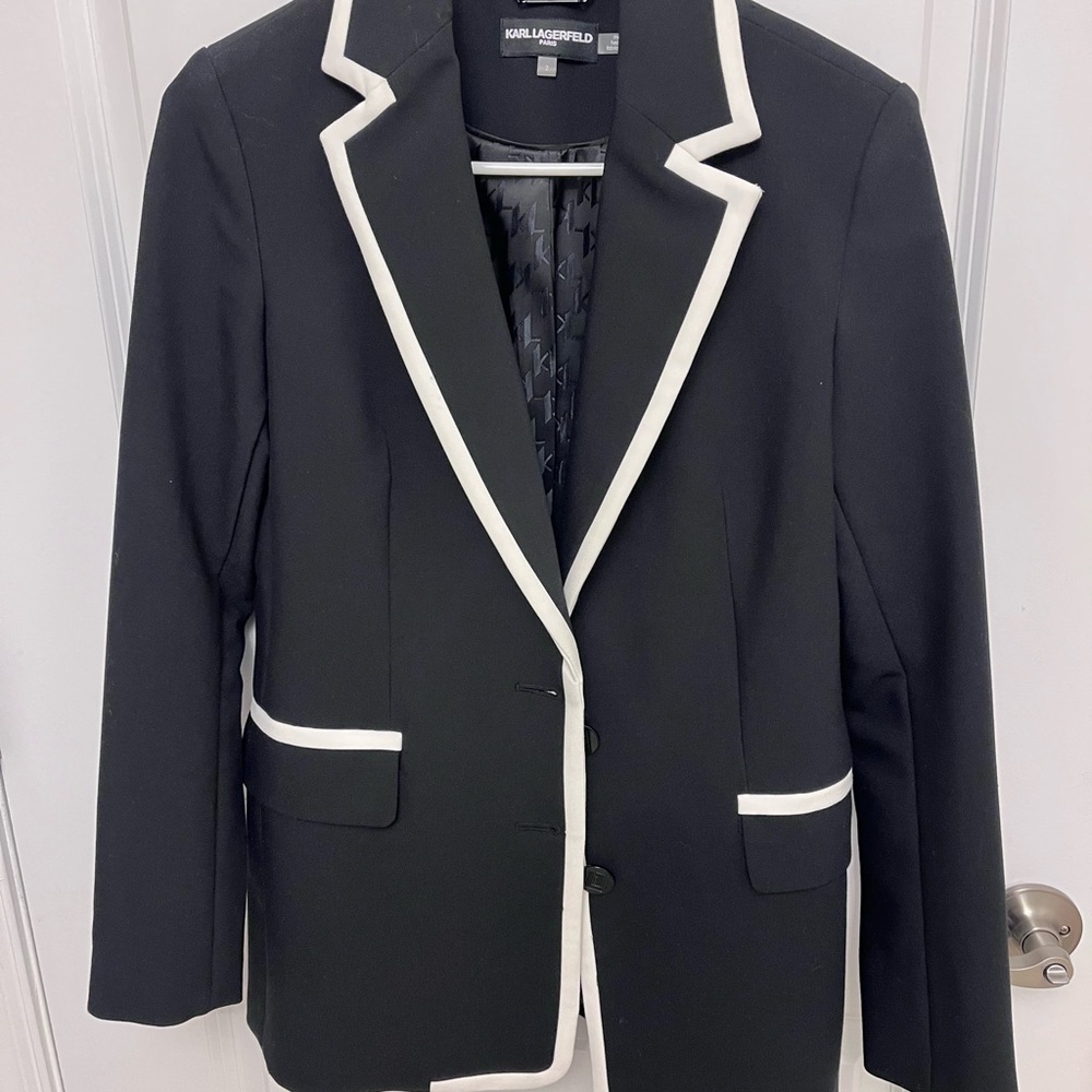 Karl Lagerfeld Black Jacket